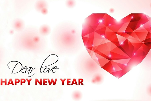 lời chúc năm mới dành cho người yêu