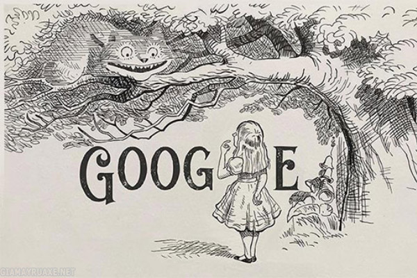 Google doodle vinh danh Hiệp sĩ John Tenniel