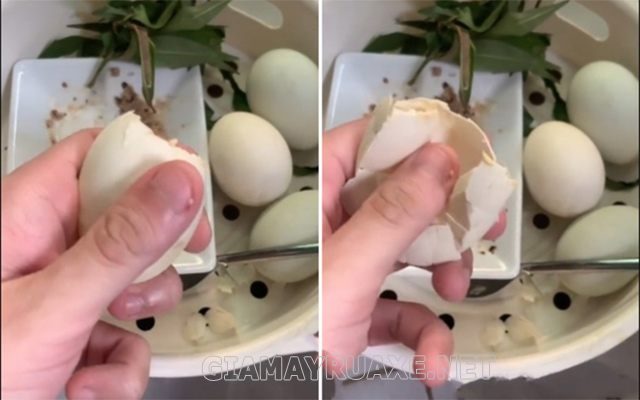 Tại sao ăn trứng phải bóp vỏ