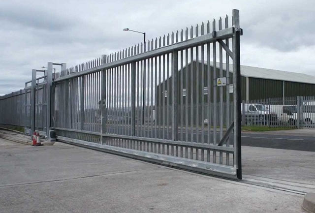 Mẫu cổng sử dụng phổ biến tại các khu công nghiệp