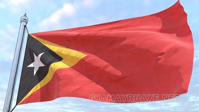 Hình ảnh cờ của nước Đông Timor
